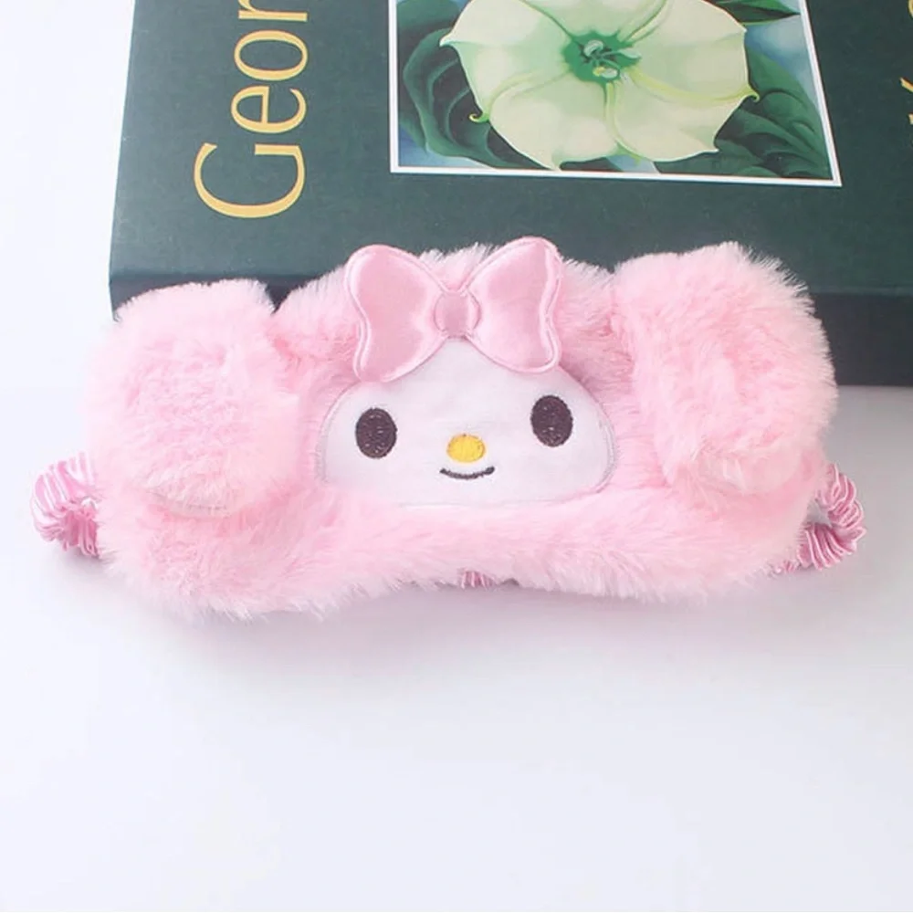 My Melody Pink Fluffy Sleep Mask